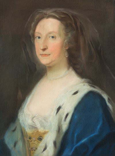 Porträt einer Dame von William of Bath (circle of) Hoare