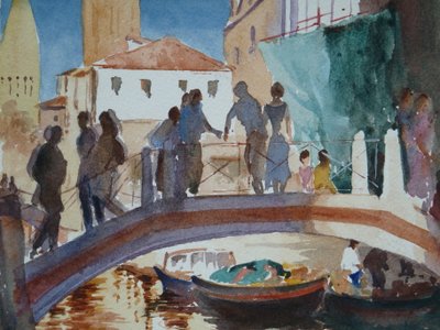 Ponte dei Pugni – letzter Sonnenstrahl von Wilson Clive