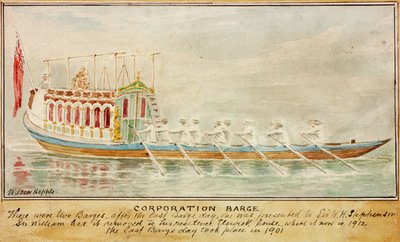 Die Barke der Stadtverwaltung von Wilson Hepple