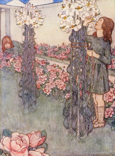Kinderbuch der Gartenarbeit: Lilien und Rosen von Winifred Cayley Robinson
