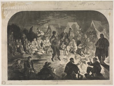 Ein Biwak am Potomac von Winslow Homer