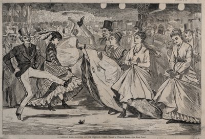 Ein Pariser Ball - Tanzen im Mabille, Paris von Winslow Homer