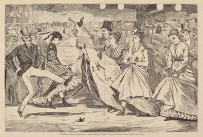 Ein Pariser Ball - Tanzen im Mabille, Paris von Winslow Homer