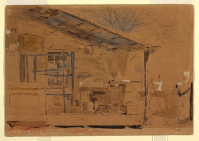 Haus mit Veranda von Winslow Homer