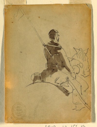 Lanzenträger zu Pferd, 1862 von Winslow Homer