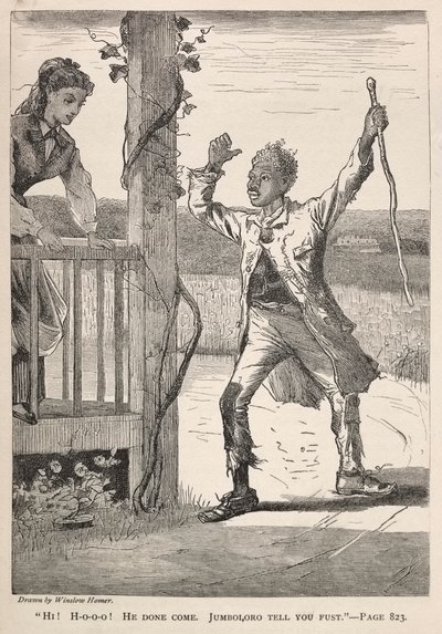 Hi! H-O-O-O! Er ist gekommen. Jumboloro sagt es dir zuerst., 1869 von Winslow Homer