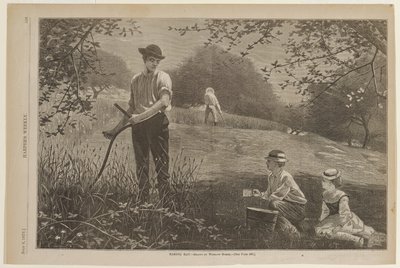 Heu machen von Winslow Homer