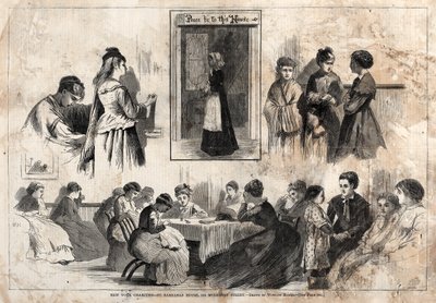 New Yorker Wohltätigkeitsorganisationen - St. Barnabas House, 304 Mulberry Street, 1874 von Winslow Homer