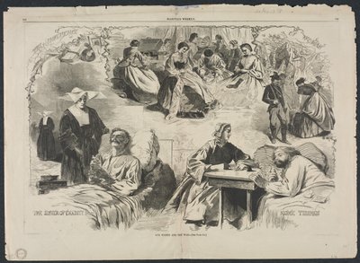 Unsere Frauen und der Krieg, 1862 von Winslow Homer