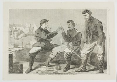 Erntedankfest im Heer - Nach dem Essen: Das Wunschbein von Winslow Homer
