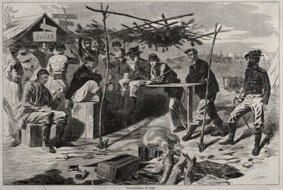 Thanksgiving im Lager von Winslow Homer