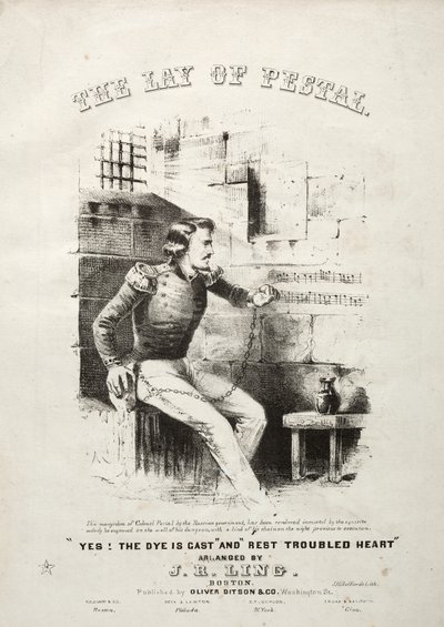 Das Lied von Pestal - Notenblatt von Winslow Homer