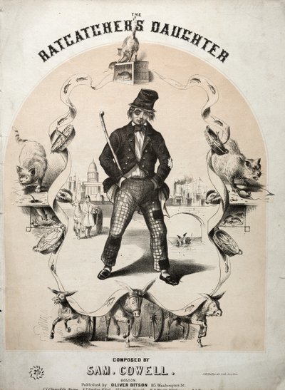 Die Tochter des Rattenfängers - Notenblatt von Winslow Homer