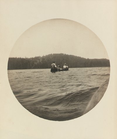 Drei Kanuten, Lake St. John, Provinz Quebec, ca. 1895, ca. 1904 von Winslow Homer