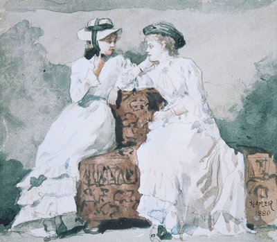 Zwei Damen von Winslow Homer