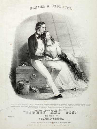 Walter und Florence - Notenblatt von Winslow Homer