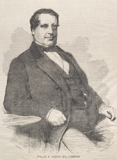 William E. Burton, Esq., Komiker von Winslow Homer