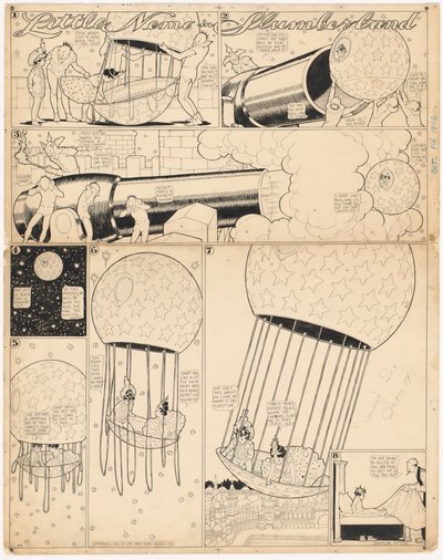 Little Nemo im Schlummerland: "Das gefällt mir überhaupt nicht, kein kleines bisschen, nicht ein winziges bisschen" von Winsor McCay