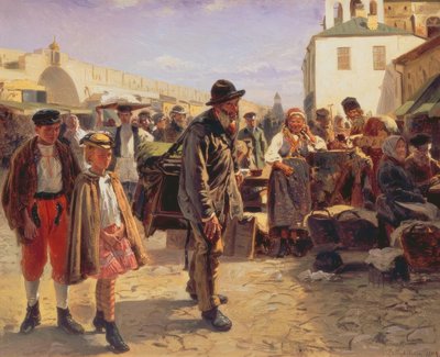 Der Leierkastenmann von Wladimir Jegorowitsch Makowski