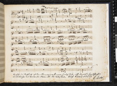 Adagio und Rondo in C-Moll/Dur für Armonica, Flöte, Oboe, Viola und Cello von Wolfgang Amadeus Mozart