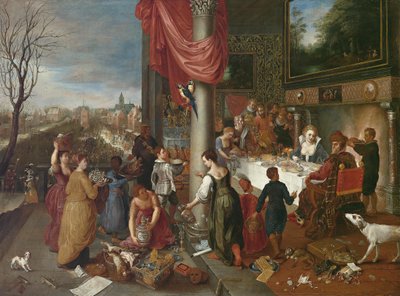 Allegorie des Winters von Workshop of Jan Brueghel the Elder