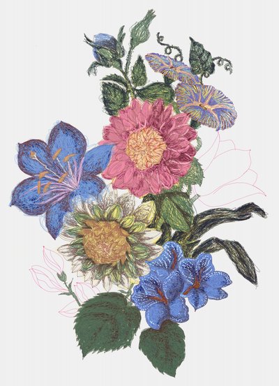 Lebendiger Blumenstrauß von XHOZUCAN