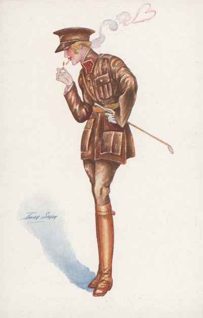 Amerikanisches Mädchen von Xavier Sager