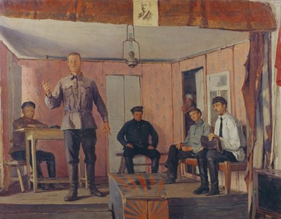 Versammlung eines Dorfausschusses von Yefim Cheptsov