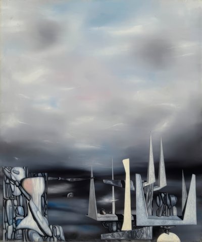 Die Sterne durchbohren von Yves Tanguy
