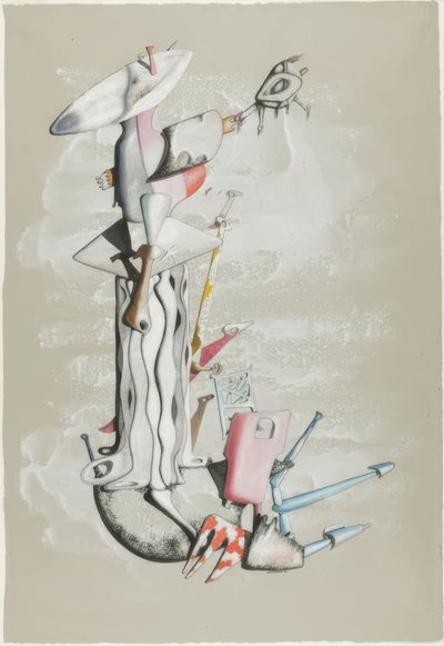 Schwimmendes Gras von Yves Tanguy