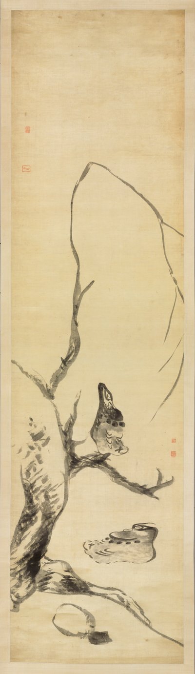 Vögel und Enten von Zhu da Bada Shanren