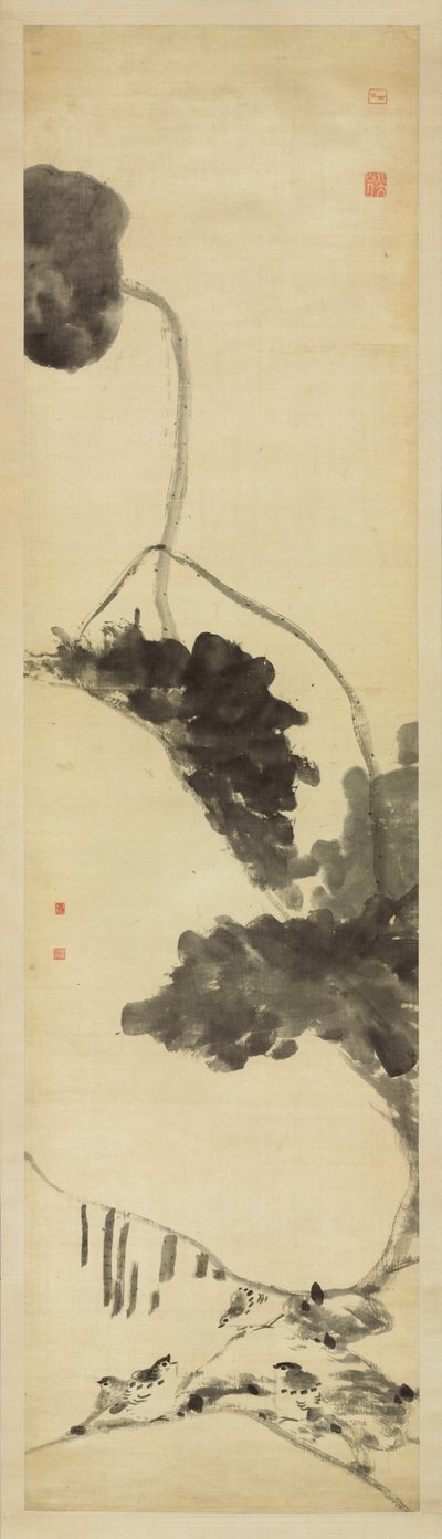 Vögel und Enten von Zhu da Bada Shanren