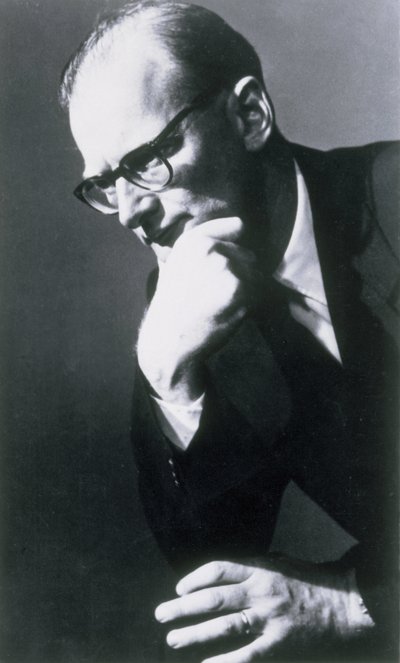 Arthur C. Clarke, britischer Science-Fiction-Autor und Erfinder von Frederick (attr. to) Barnard