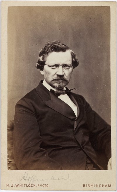 August Wilhelm von Hofmann, deutscher organischer Chemiker, Mitte bis Ende des 19. Jahrhunderts von Frederick (attr. to) Barnard
