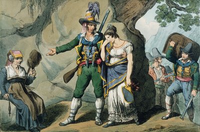 Räuber mit Geisel von . .
