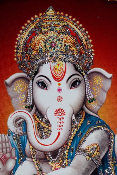 Ganesha oder Ganapati: der elefantenköpfige Hindu-Gott von . .