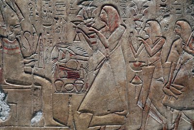 Museum der Schönen Künste, Lyon, Frankreich Kunstmuseum, Lyon, Frankreich Huyu bringt Opfergaben an Osiris von John Pardon
