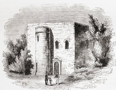 Das Heiligtum, Westminster Abbey, London, England, im 19. Jahrhundert. von . .