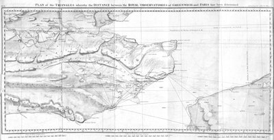 Dreieckiger Plan von Ferdinand Georg Waldmuller