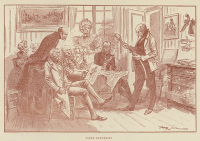 Alte Erinnerungen von after Albert Robida