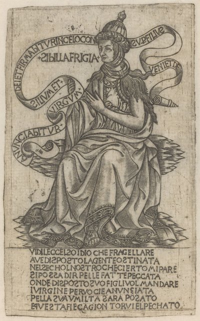 Phrygische Sibylle von after Baccio Baldini