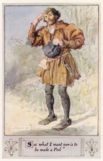 Was ich jetzt will, ist, zum Narren gemacht zu werden von after Charles Edmund Brock