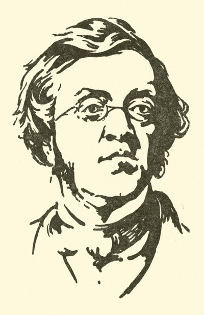 William Makepeace Thackeray von after Charles Edmund Brock