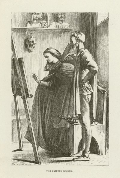 Illustration für Romola von George Eliot von after Frederic Leighton