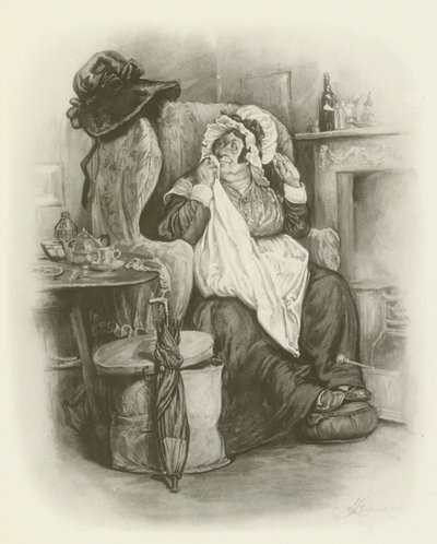 Mrs. Gamp von after Frederick Barnard