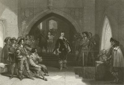 Verhaftung von Strafford von after George Cattermole