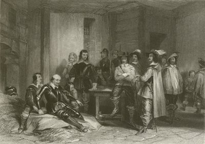 Tod des Earl of Lindsey von after George Cattermole