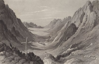 Die Wüste Sinai von after Harry Fenn