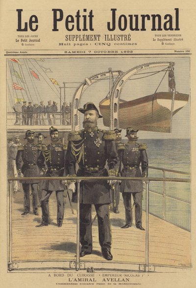Admiral Avelan von after Henri Meyer