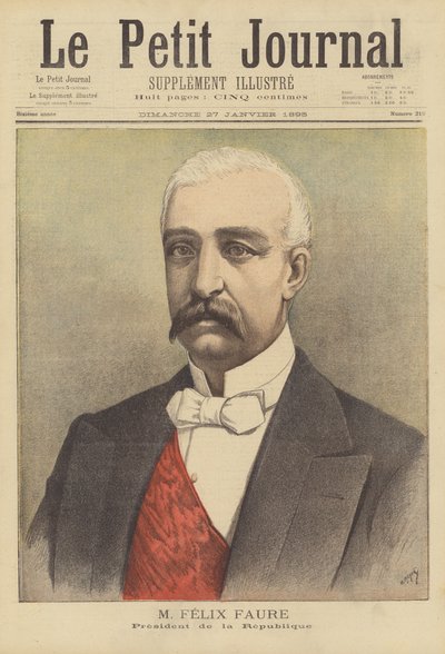 Félix Faure, Präsident der Französischen Republik von after Henri Meyer